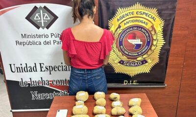 Pasajera de bus cae con 15 paquetes de marihuana tipo “skunk” en Cerro Corá