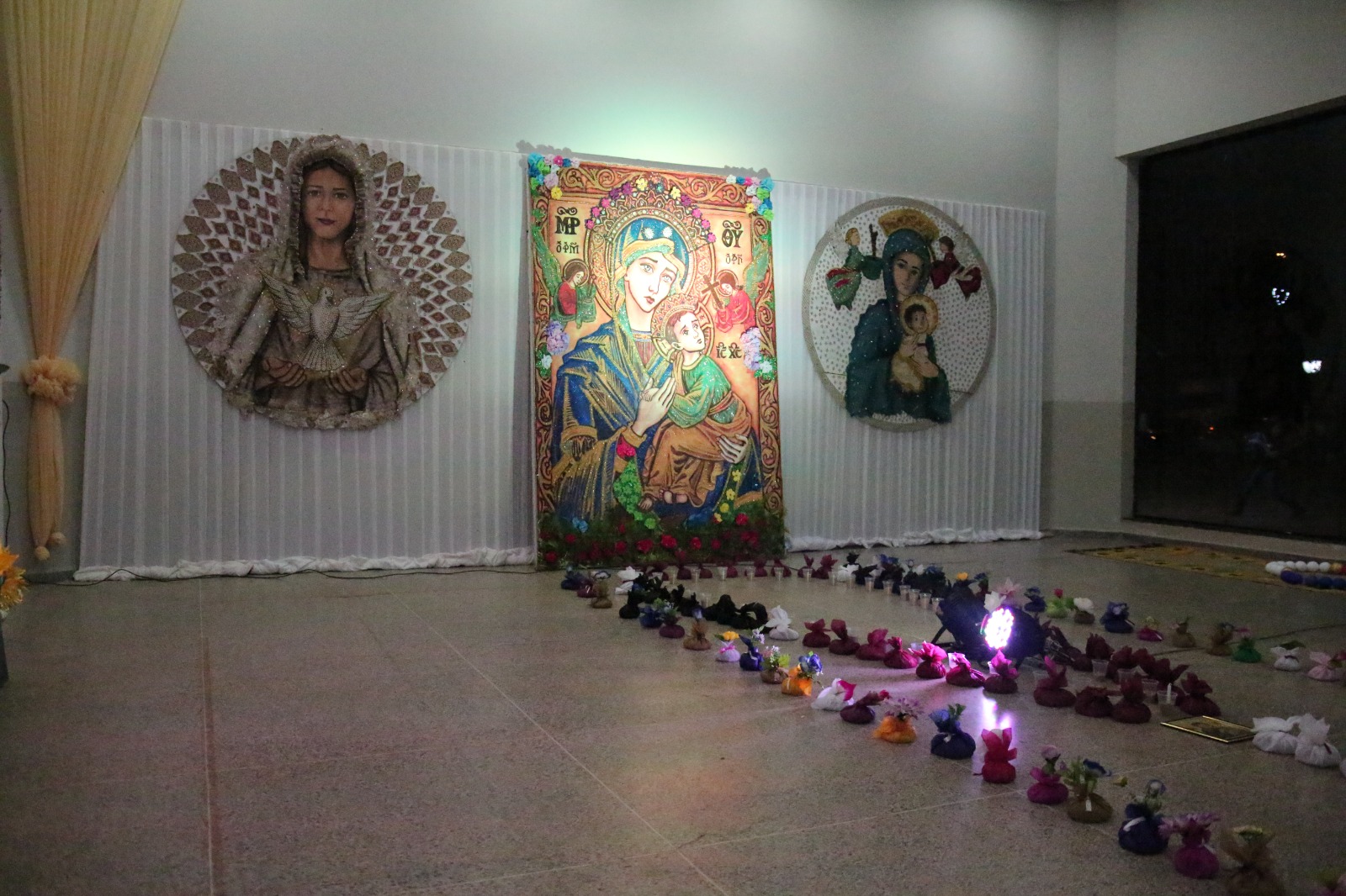 Habilitan galería de arte sacro en la Gobernación de Amambay Habilitan galería de arte sacro en la Gobernación de Amambay