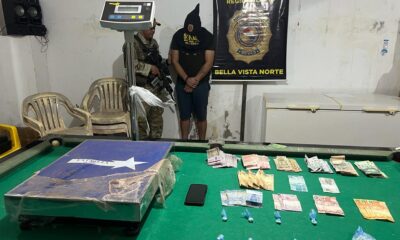 Cae supuesto microtráficante durante allanamiento en Bella Vista