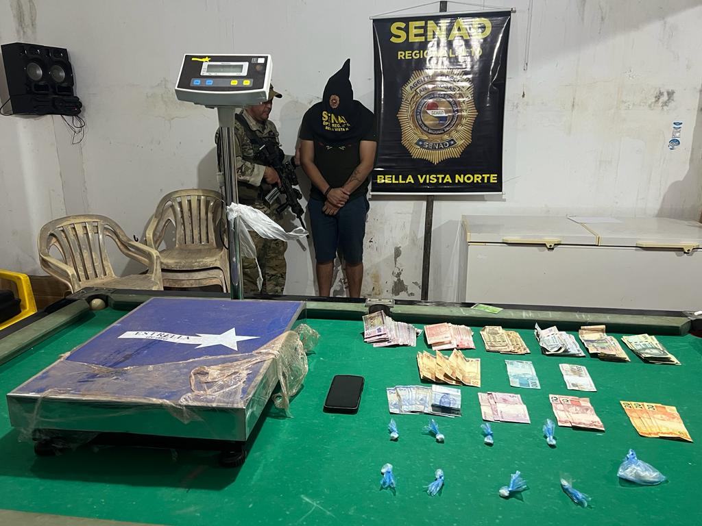 Cae supuesto microtráficante durante allanamiento en Bella Vista Cae supuesto microtráficante durante allanamiento en Bella Vista