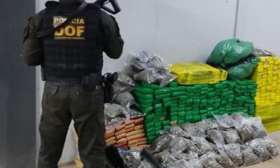 DOF decomisa cerca de 500 kilos de marihuana en Ponta Porã