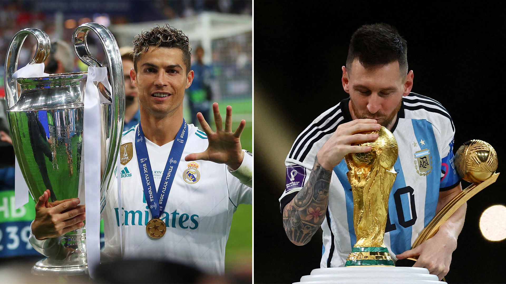 ¿Cambiar sus cinco Champions por un Mundial como Messi? La respuesta de Cristiano Ronaldo tras someterse al detector de mentiras