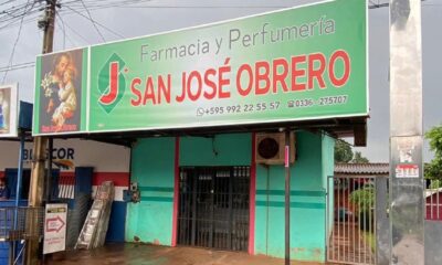 Cuatro motochorros asaltan una farmacia en Pedro Juan Caballero
