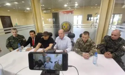 Amambay: Senad incauta helicóptero narco y armamentos en zona boscosa