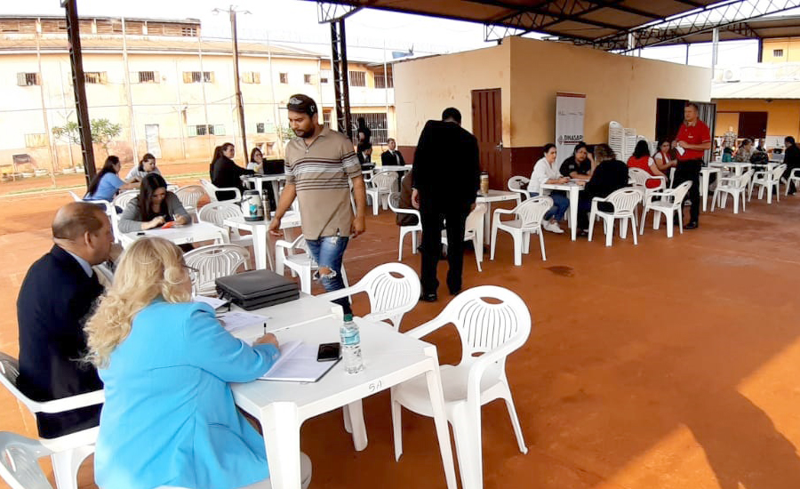 Realizaron control y visita en la Penitenciaría Regional de Pedro Juan Caballero Realizaron control y visita en la Penitenciaría Regional de Pedro Juan Caballero