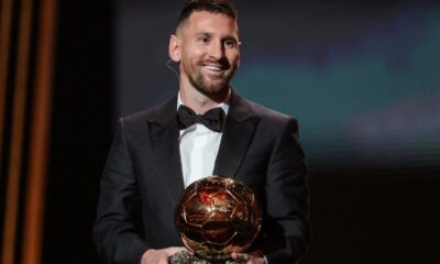 Lionel Messi gana su octavo balón de oro