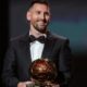 Lionel Messi gana su octavo balón de oro