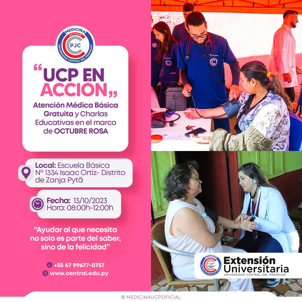 Se viene el proyecto «UCP en acción» en la colonia Fortuna Guazú de Zanja Pytã Se viene el proyecto «UCP en acción» en la colonia Fortuna Guazú de Zanja Pytã