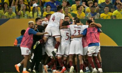 ¡Venezuela sorprende a Brasil y rescata un punto gracias a un golazo!