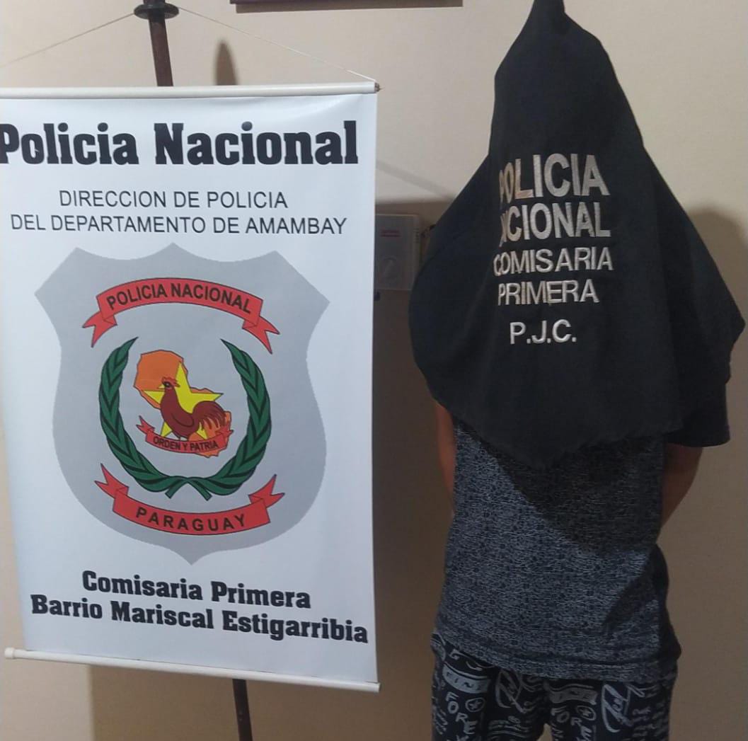 PJC: Policía detiene en el centro de la ciudad a supuesto autor de hurto de motocicleta PJC: Policía detiene en el centro de la ciudad a supuesto autor de hurto de motocicleta