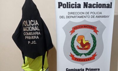 PJC: Joven fue detenido por la Policía en el predio del Hospital Regional