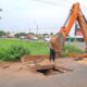 MOPC cubre hueco que se había originado sobre la ruta PY05 en Pedro Juan Caballero