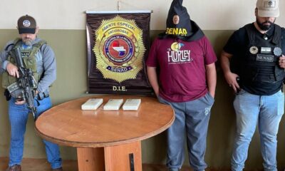PJC: Tribunal condena a brasileño que fue detenido con cocaína en estacionamiento de supermercado