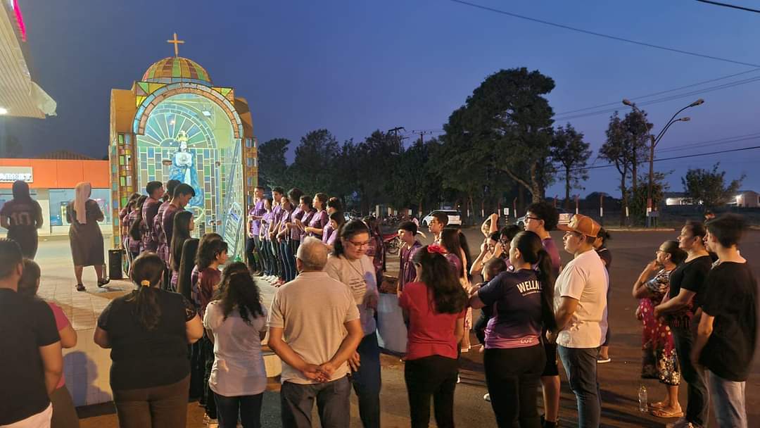 PJC: Oficializan el 28° Novenario de la Virgen de Caacupé en Futurista PJC: Oficializan el 28° Novenario de la Virgen de Caacupé en Futurista
