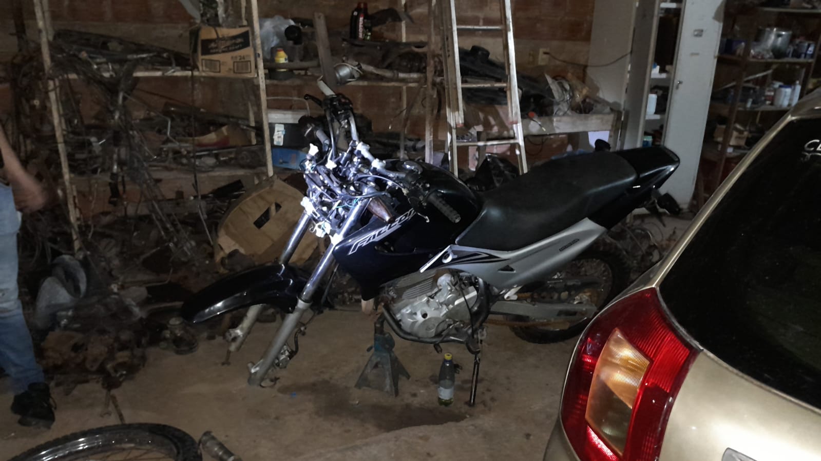 PJC: Allanaron taller en seguimiento a hurto de 27 motocicletas del depósito judicial PJC: Allanaron taller en seguimiento a hurto de 27 motocicletas del depósito judicial