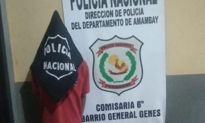 PJC: Joven es detenido en General Genes por robarle a su propia madre