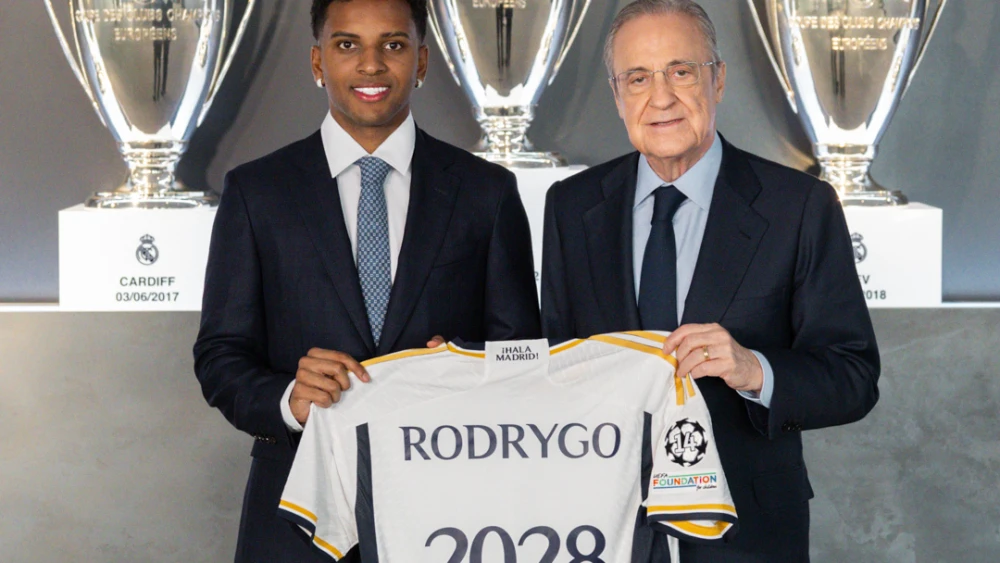 Rodrygo Goes renueva con el Real Madrid hasta 2028