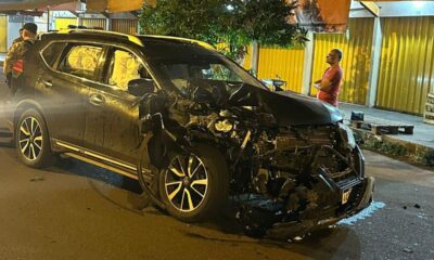 PJC: Triple choque de vehículos dejó como saldo cuatro heridos y lesionados