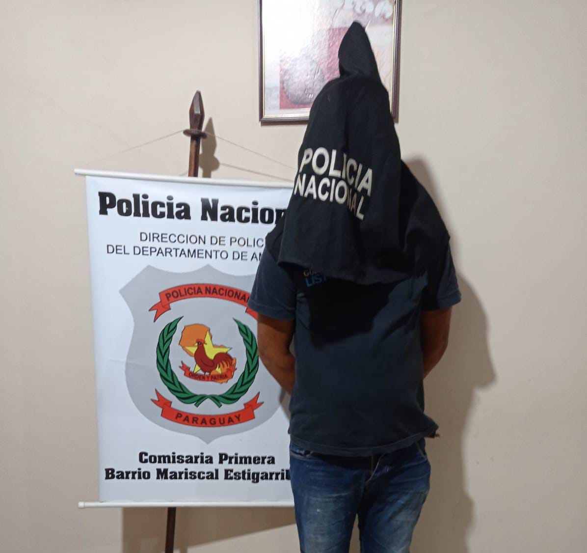 PJC: Cae en el barrio Mariscal Estigarribia individuo buscado por robo agravado PJC: Cae en el barrio Mariscal Estigarribia individuo buscado por robo agravado
