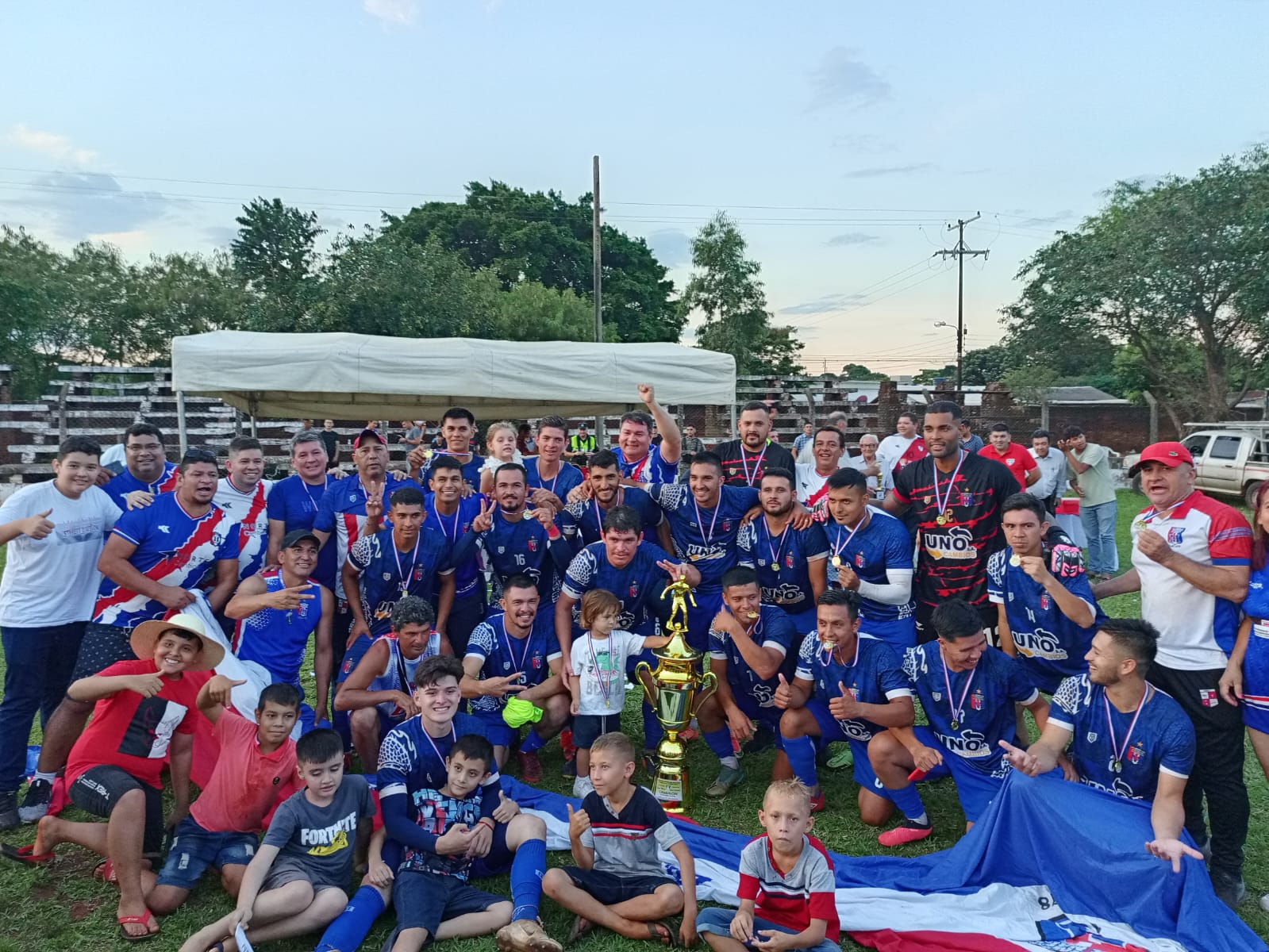 Primero de Marzo se consagra bicampeón de la Liga Deportiva del Amambay en los penales