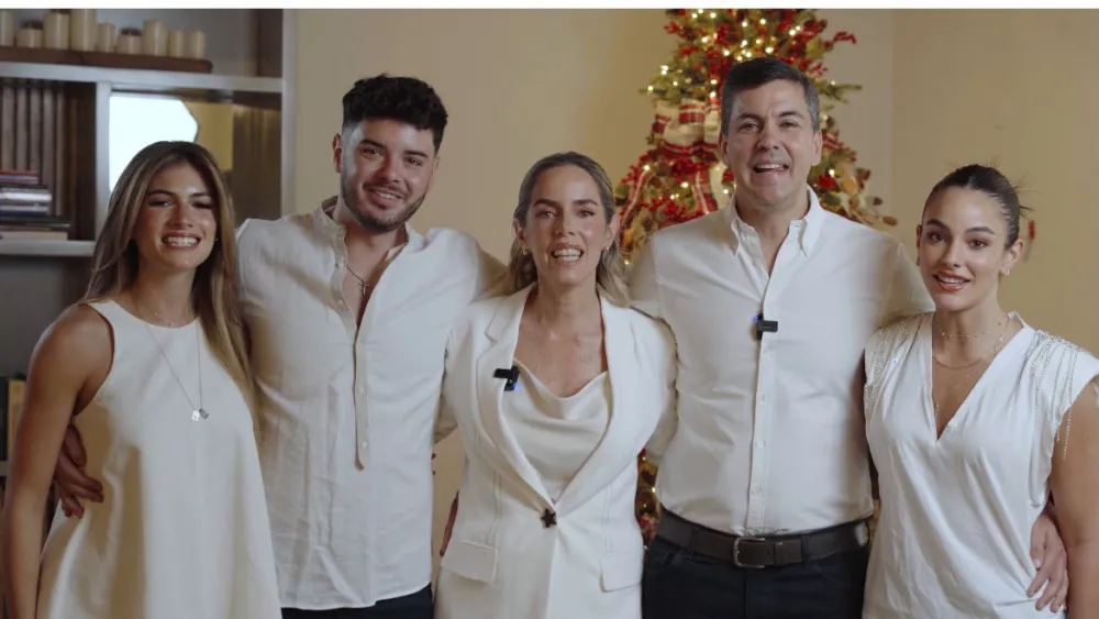 Video: Santiago Peña insta a la reconciliación en su mensaje de Navidad