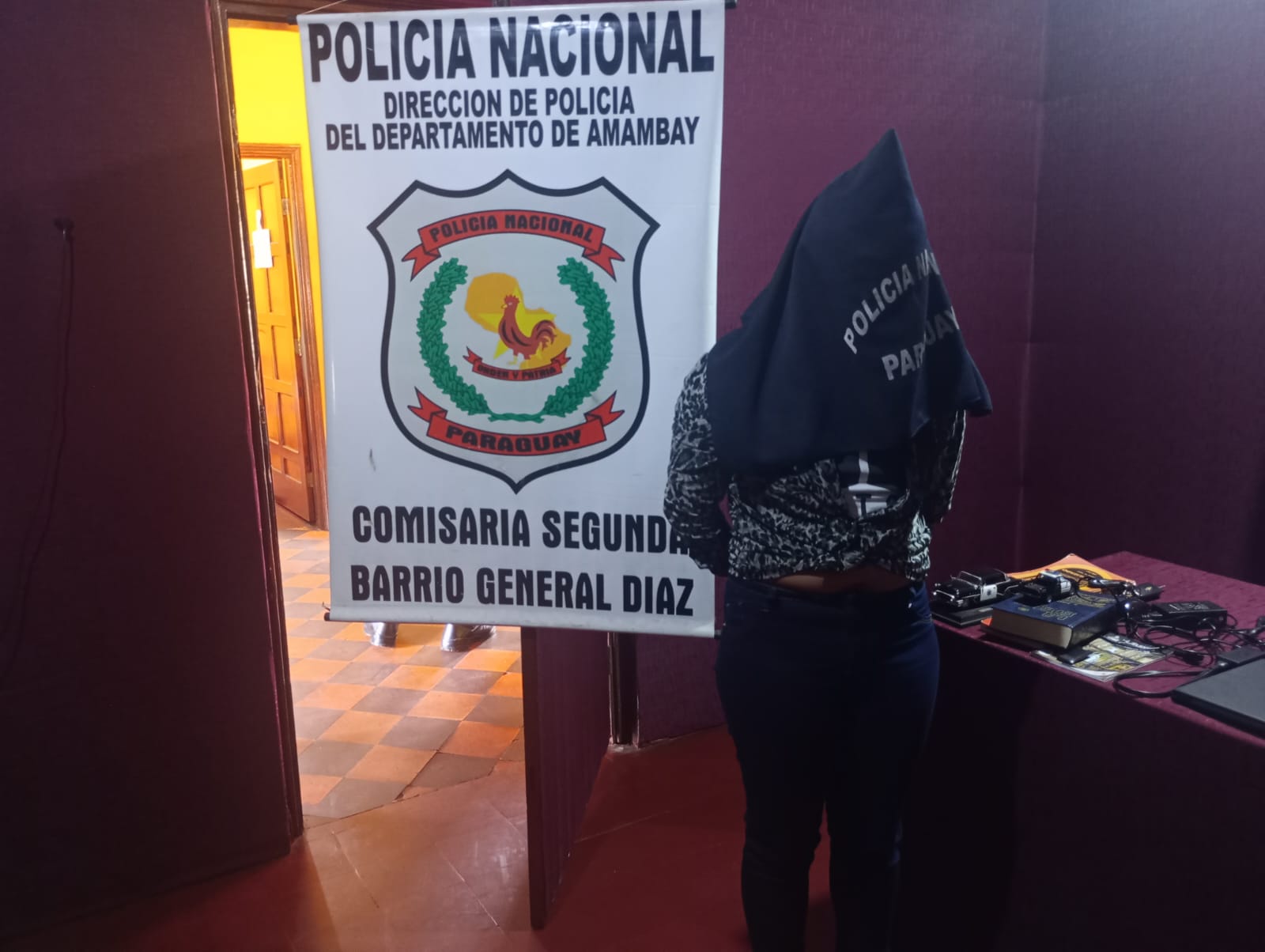 PJC: Detienen a una mujer en el momento en que intentaba cobrar el subsidio de Tekoporã PJC: Detienen a una mujer en el momento en que intentaba cobrar el subsidio de Tekoporã