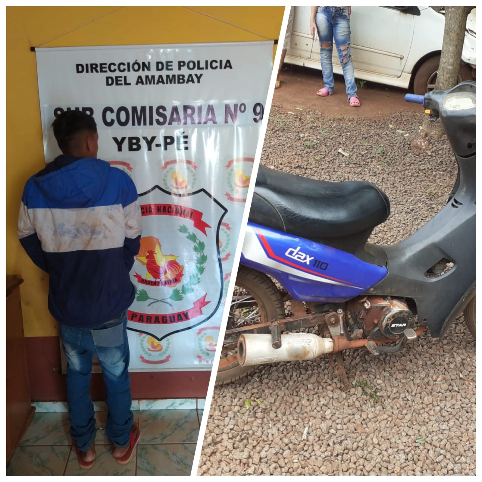 PJC: Policía detiene a un menor de 17 años con motocicleta hurtada PJC: Policía detiene a un menor de 17 años con motocicleta hurtada
