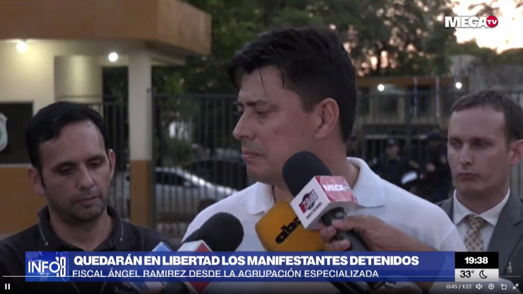 Liberaron a funcionarios de ANDE que fueron detenidos tras protestas por Superintendencia