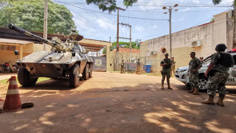 Roban armas de fuego de la Penitenciaría Regional de Ciudad del Este