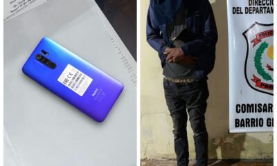 PJC: Detenido por robar en panadería vendió celular hurtado a un guardia