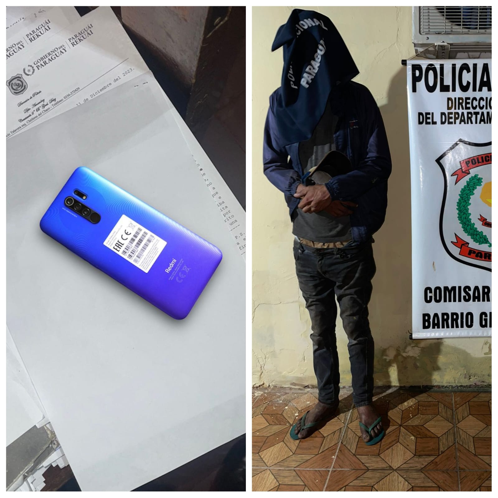 PJC: Detenido por robar en panadería vendió celular hurtado a un guardia PJC: Detenido por robar en panadería vendió celular hurtado a un guardia