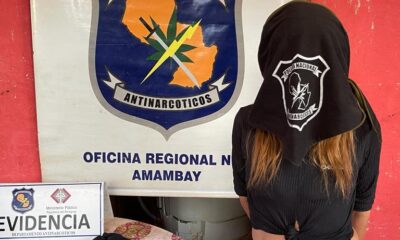 Mujer es aprehendida con crack en Pedro Juan Caballero