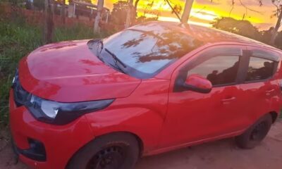 Ponta Porã: hallan abandonado automóvil usado en violento atraco ocurrido en Pedro Juan Caballero