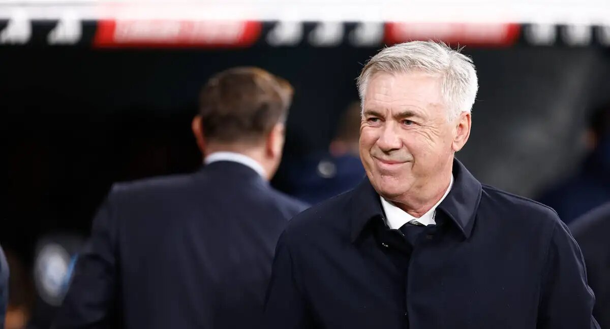 Ancelotti admitió contactos con Brasil, pero está «muy feliz» de seguir en el Real Madrid