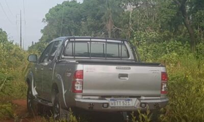 Sicarios abandonan la camioneta robada durante masacre en estancia de Amambay
