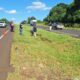 Macabro hallazgo en una cuneta en Coronel Oviedo