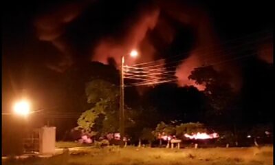 PJC: Desconocidos incendiaron gran cantidad de neumáticos en la fracción Don Noty