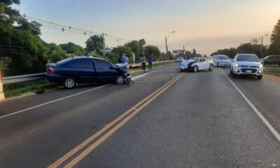 Colisión frontal deja un fallecido y tres heridos en San Ignacio
