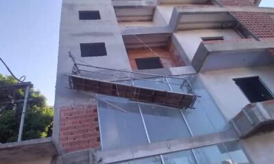 Tragedia laboral en Encarnación: Trabajador muere al caer de un andamio