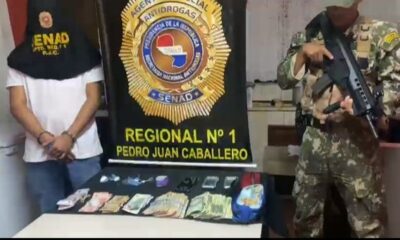 PJC: Detienen a supuesto distribuidor de drogas e incautan millonaria suma de dinero
