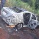 Sicarios hieren una niña de 11 años y luego incendian el auto que usaron en el atentado