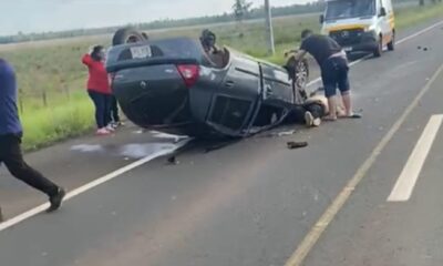 Trágico accidente en Caaguazú: hombre pierde la vida tras chocar contra separador de carriles