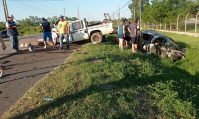 Aparatoso accidente entre dos camionetas deja cuatro fallecidos en Villeta