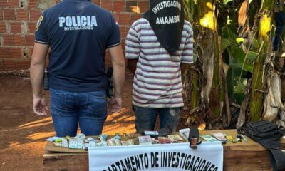 PJC: En allanamiento de vivienda, detienen a un joven con drogas en General Genes