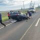 Trágico accidente en Caaguazú: hombre pierde la vida tras chocar contra separador de carriles