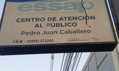 PJC: Este jueves habrá trabajos de la Essap con interrupción de agua en el barrio Guaraní