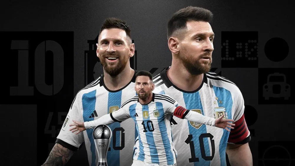 Messi gana su tercer premio The Best