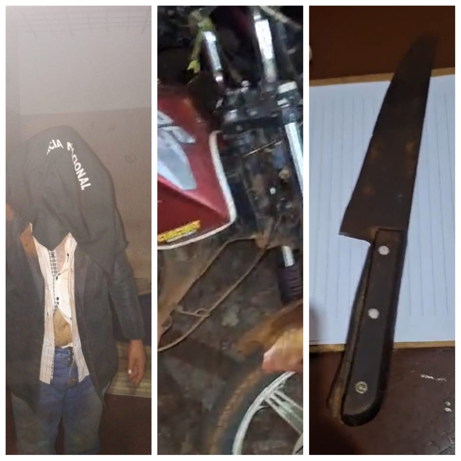 PJC: Recuperan moto robada en Jardín Aurora y detienen a supuesto autor con un cuchillo PJC: Recuperan moto robada en Jardín Aurora y detienen a supuesto autor con un cuchillo