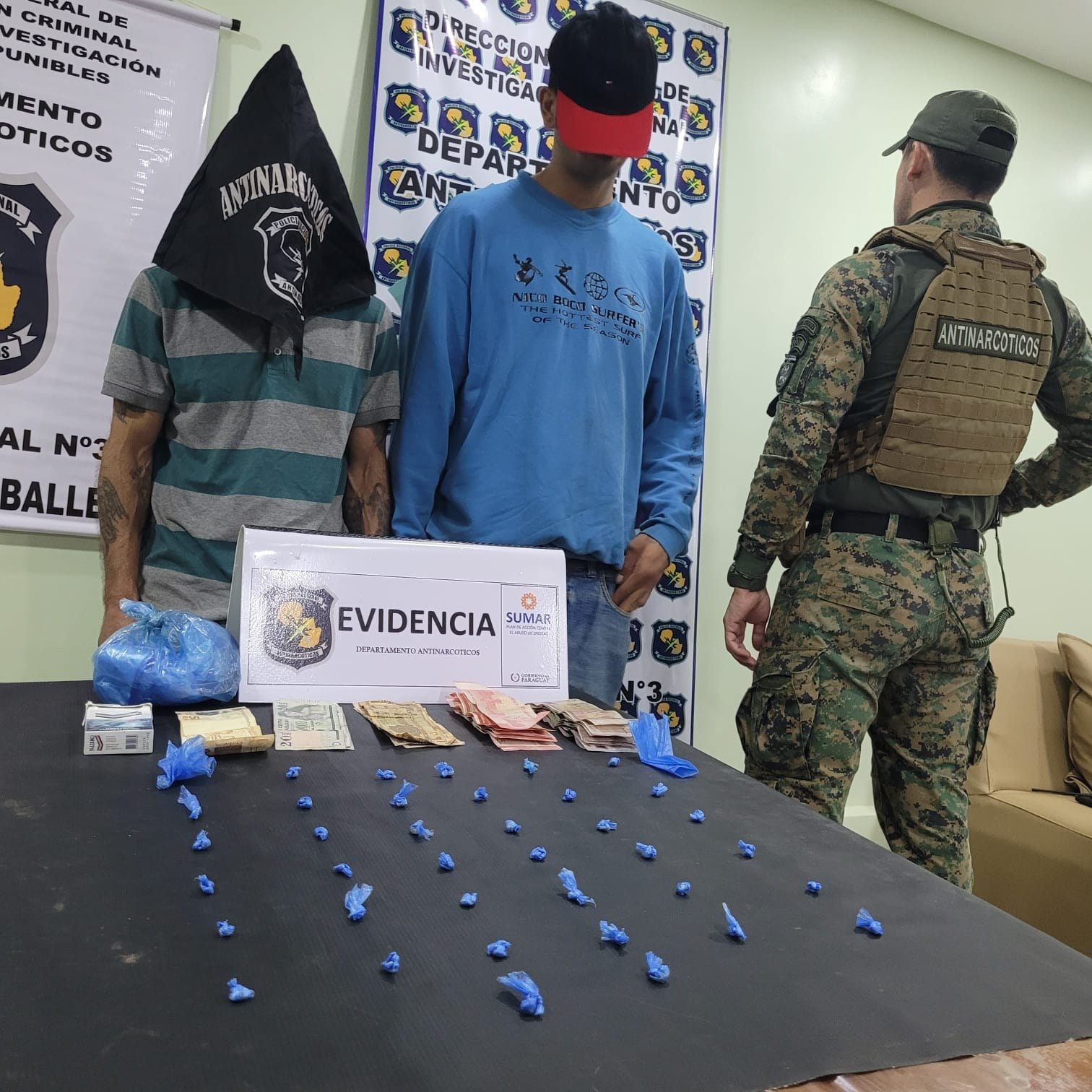 PJC: Caen dos supuestos microtraficantes en el barrio San Blas PJC: Caen dos supuestos microtraficantes en el barrio San Blas