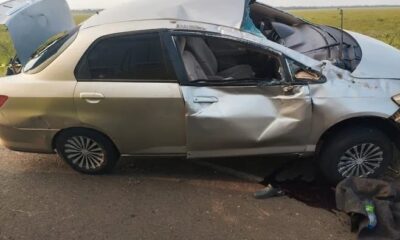 Caazapá: Un chico de 13 años tomó el auto de su mamá sin permiso y falleció en un accidente
